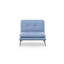 Fauteuil convertible en lin touffeté 35,43 po Sibury-1258343703
