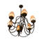 Lustre empire unique à 6 lumières Carruthers