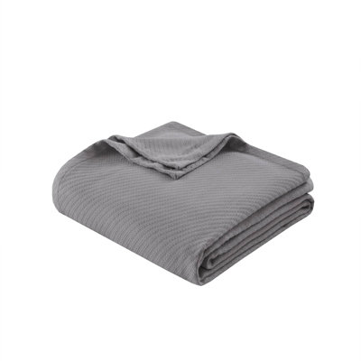 Couverture tissée en coton liquide respirant