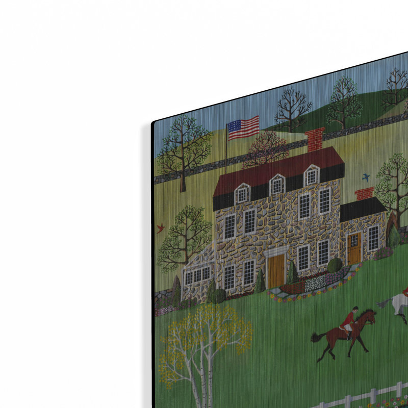 "Spring Gallop" par Susan Henke Fine Art, H 12 po x l 16 po