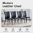 Faux Leather Upholstered Metal Dining Chair -1537218219-1520297925