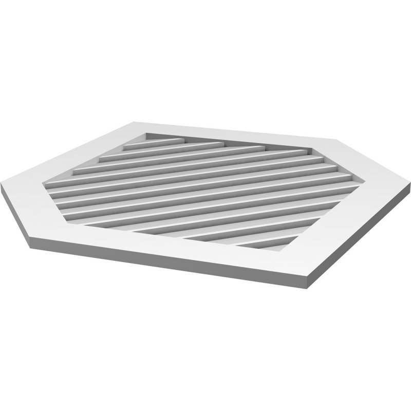 Pente verticale verticale en uréthane Signature, H 1 po x l 34 po x L 42 po
