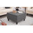 Lundry Linen Blend Upholstered Storage Bench