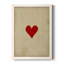 Petit cœur encadré sur toile-991700938-991700940