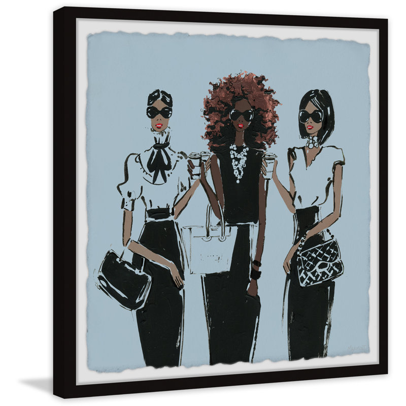 Best Friend Forever 1 Piece Single Picture Frame Painting, 30cm H x 30cm W