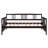 Modern Solid Wood Daybed With Three-Side Rail-1593010497