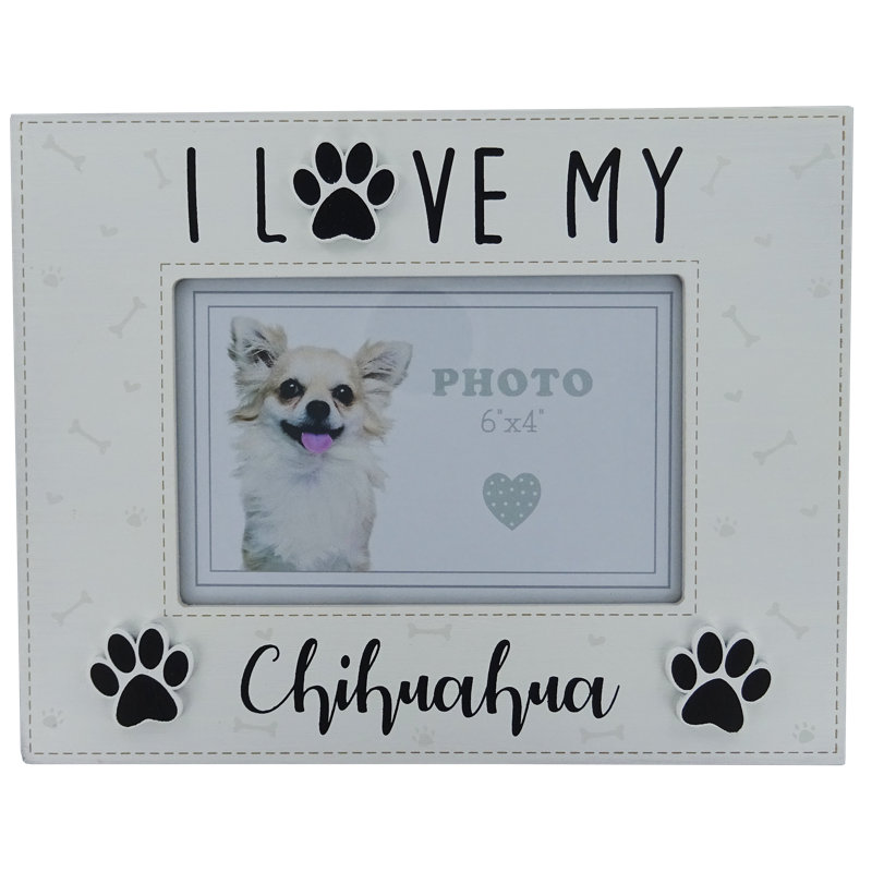 Dahl White Single Picture Frame