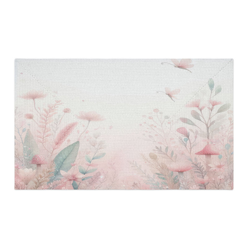 Tapis tressé Enchanted Meadow, Rectangulaire 3 pi x 5 pi