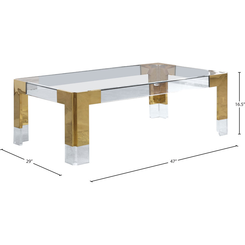 Table basse Casper, Or