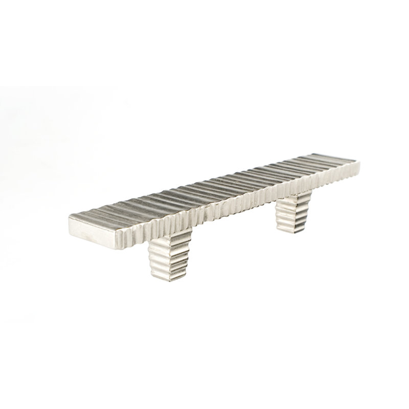 Forged 3 Bar Pull, 3", Satin Nickel