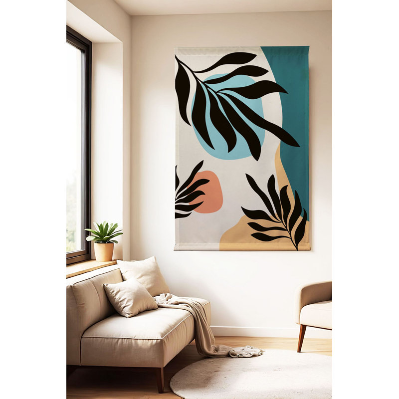 Stunning Decorative Polyester Painting, 27.6 x 47.2 inches | 50% Cotton / 50% Polyester, Vibrant Colors & Durable Fabric | Perfect for Living Room, Bedroom, or Office Décor, Eye-Catching Wall Art