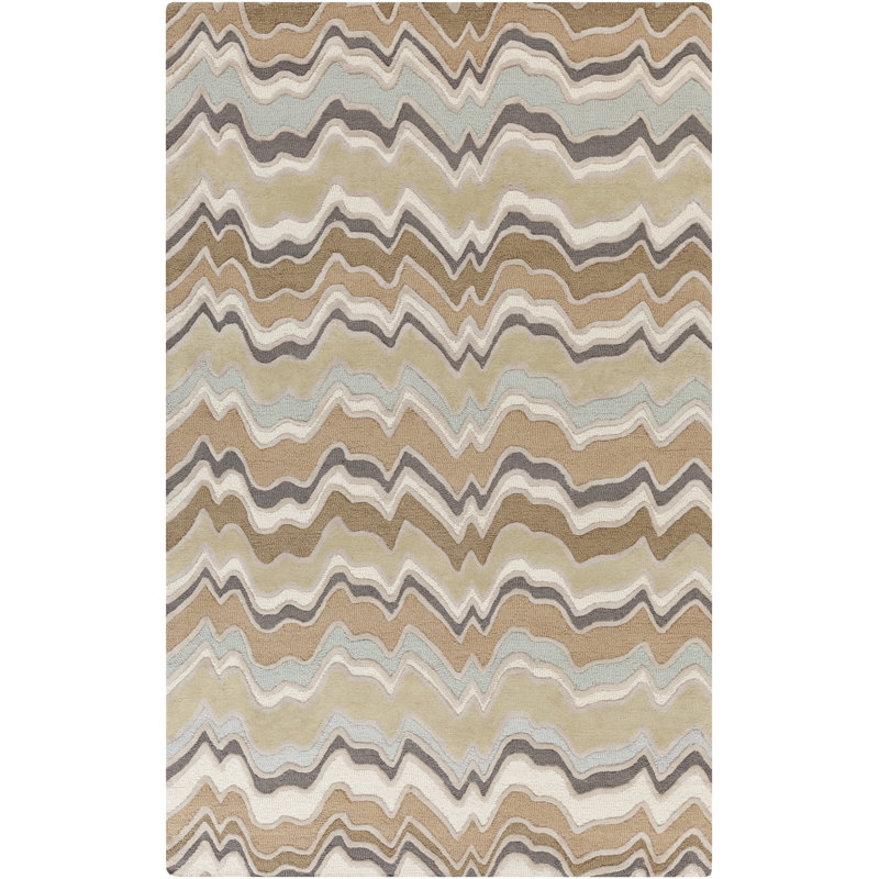 Modern Classics Wool Abstract Indoor Rug, Rectangle 9' x 13'