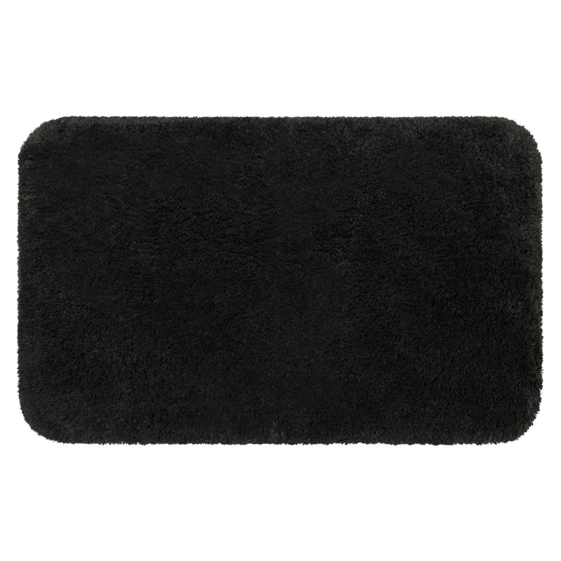 Tapis pour salle de bain Benedetti, L 20 po x L 34 po, Bleu ardoise