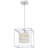 Krenare Integrated LED Polished Chrome Pendant Light