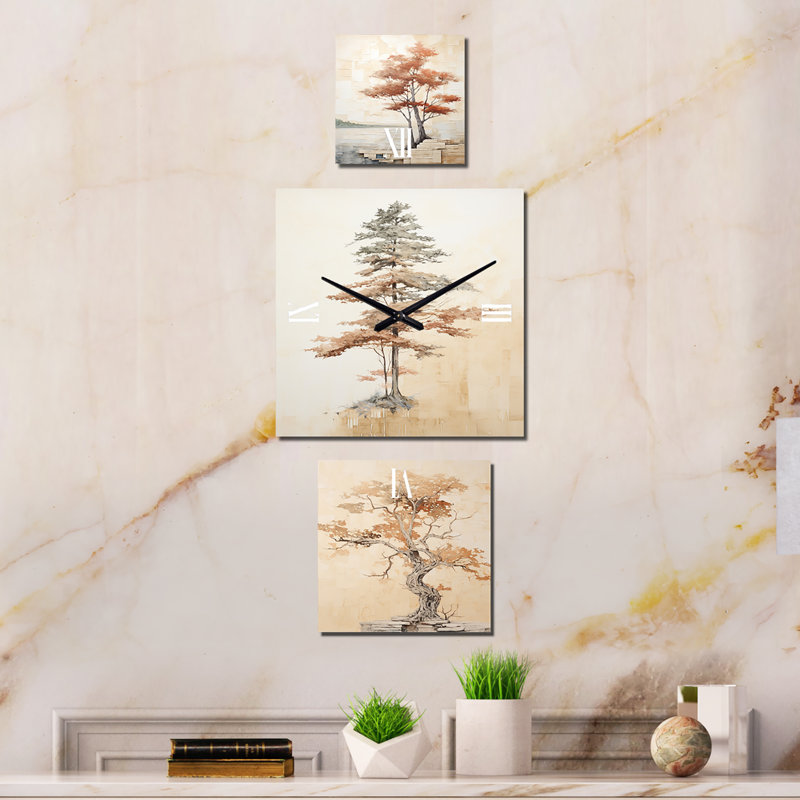Deimy Metal Wall Clock