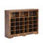 Armoire à chaussures moderne à 24 casiers avec base incurvée Sleek Design-1721360428