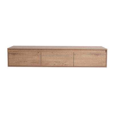 60" Bathroom Cabinet,Soft Close Drawer,Float Mounting Design (Only Vanity, Without Sink)
