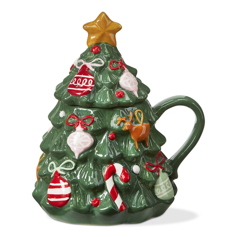 Tasse à café avec couvercle Hurleigh Tree & Trimmings