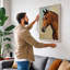 Equine Portrait Modern - Wrapped Canvas-1204522323-1204522334