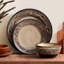 Alexandria 16-Piece Stoneware Dinnerware Set, Service for 4