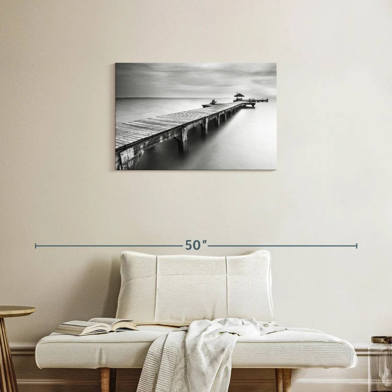 Monochrome beach dock Aletra, H 20 po x l 30 po