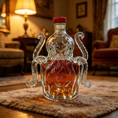 Mignonne bouteille d'eau en forme de bouteille de whisky
