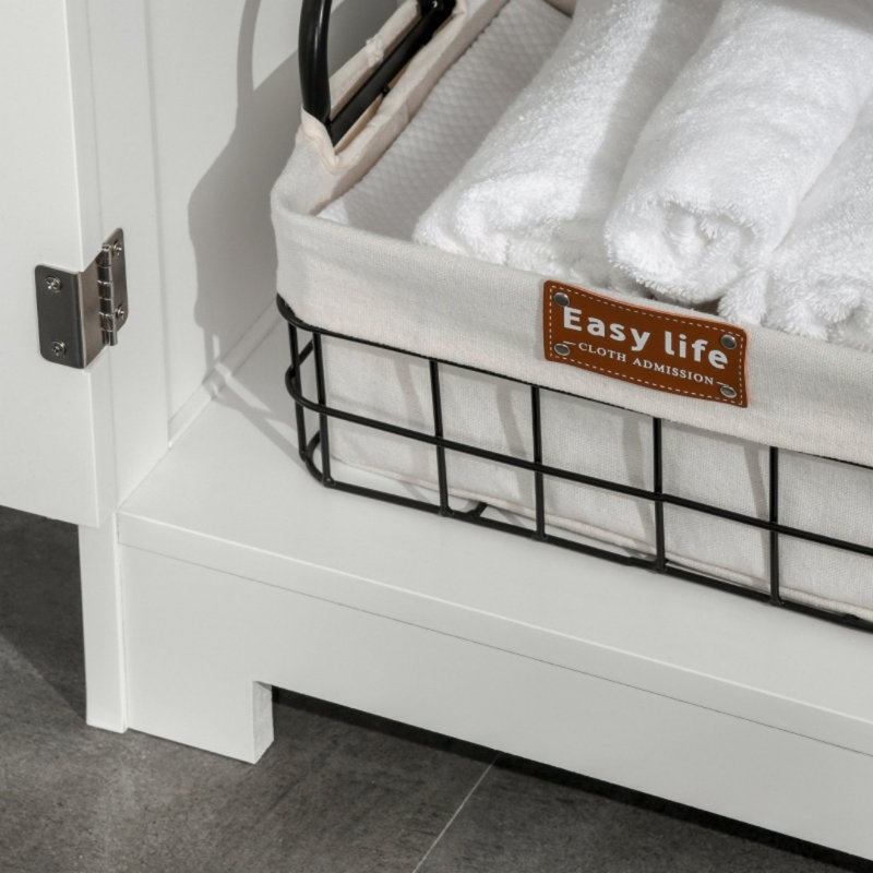 Engineered Wood Freestanding Bathroom Cabinet