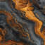 Papier peint abstrait marbré orange