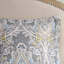 Ensemble d'édredon en coton 6 pièces très grand gris-117486605