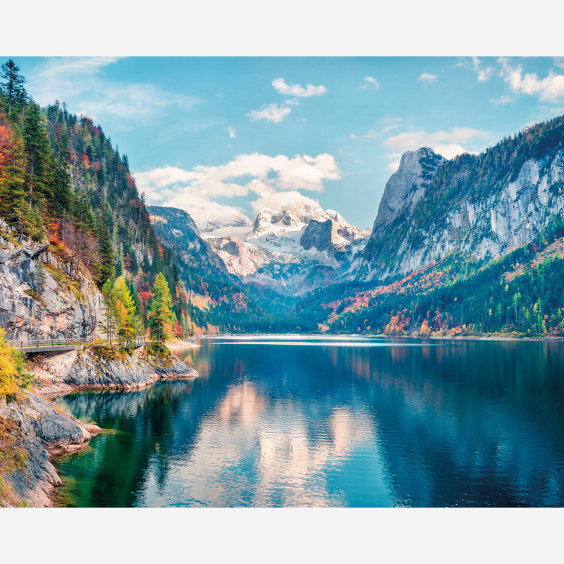  Mountain Vista Matt Smooth Paste the Wall Mural 300cm wide x 240cm high, 240 cm L x 300 cm W