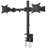 Mount-It Dual Monitor Mount | Double Monitor Desk Stand | Fits Two Computer Screens 13 - 27 in.