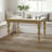 Durante 48'' Solid Wood Square Turned Leg Dining Table, Rustic Natural-1689242690