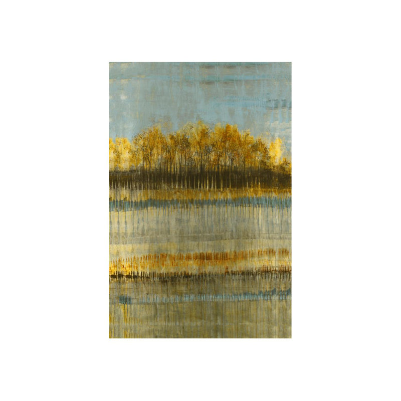 Beach Trees Print, 36" H x 24" W, Glass Coat