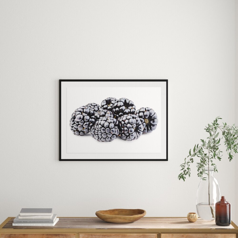 Gerahmtes Poster Frische Johannisbeeren