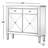 SPARKS 2 Door Mirrored Accent cabinet-53665218