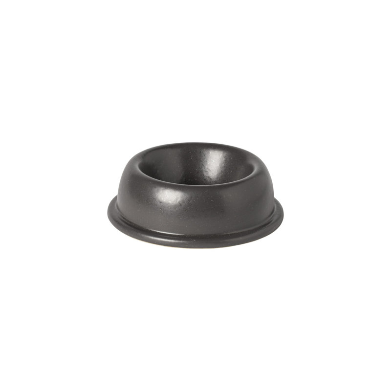 Bol pour nourriture pour animaux Casafina Pacifica, Gris graine, Petit (0,75 tasse / 6 oz liquides)