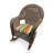 Outdoor Wicker Cushion Set for Bench and 2 Seats-986222401