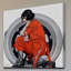 « flat band » par coles phillips, affiche rétro sur toile tendue Vintage Fashion-15835918
