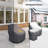 Baecher Wicker Outdoor Seating Group Patio Covers