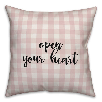  Coussin Open Your Heart
