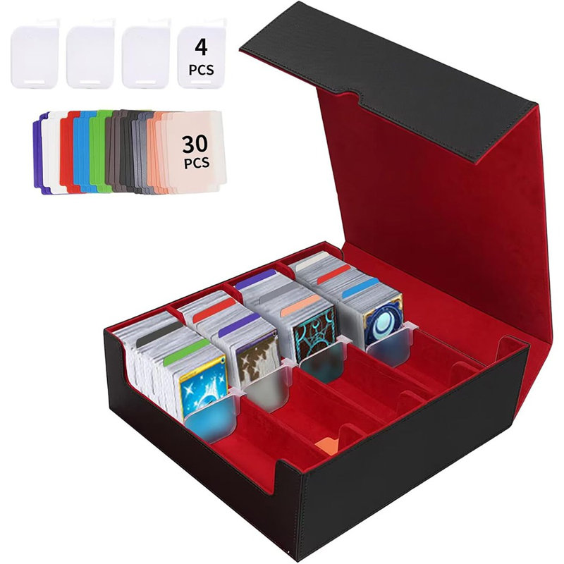 Trading Card Storage Box,Card Storage Box,Quadruple Mtg Deck Box...