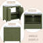 36'' Single Bathroom Vanity with Resin Top-622933882
