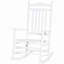 Chaise berçante à haut dossier Traditional-867962966