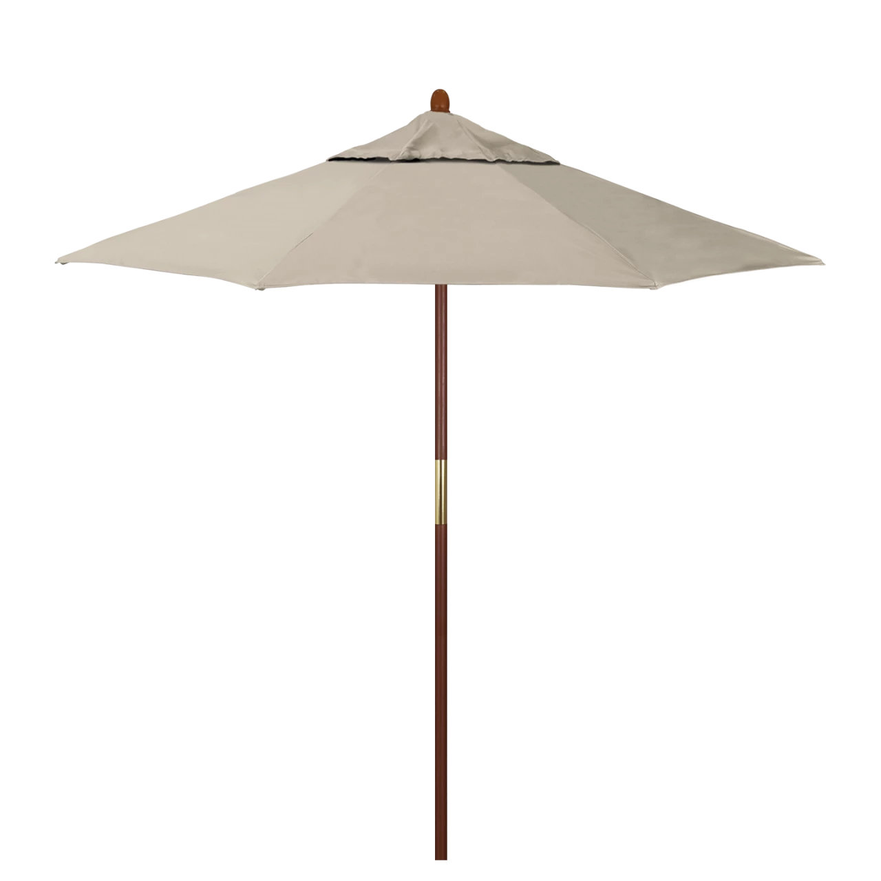 Manford 90'' Sunbrella® Outdoor Umbrella, Taupe