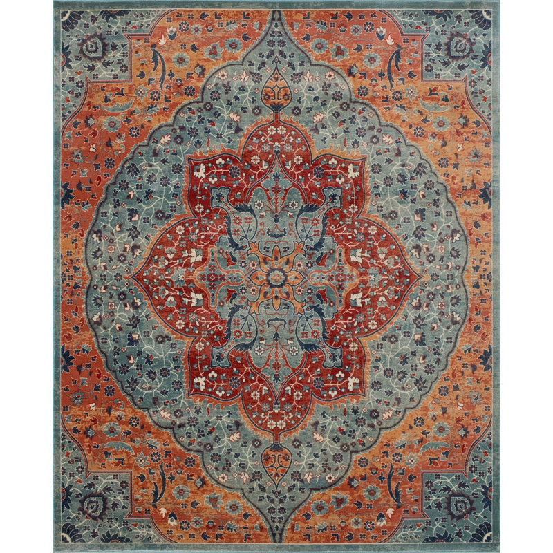 Cuthbertson Oriental Indoor Rug, Rectangle 5'3" x 7'10"