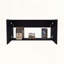 Armoire murale Zurich avec portes doubles, wengé large-37403277