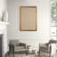 Gold Buckhead Panel Framed Print Canvas