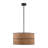 Caong 4-Light Rattan Weaving Drum Chandelier