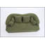 Canapé-lit 2 en 1 pliable, canapé-lit convertible pliable sans os de 70 pouces, 4 coussins pour le salon, vert-129158332