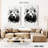 Brampt Bear Head Black And White-108446928
